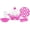 Pink, variant on Rapid Egg Cooker - Boiler, Poacher & Steamer - Includes Measuring & Recipe Guide - Dishwasher Safe - BPA Free - Holds 7 Eggs, Cream