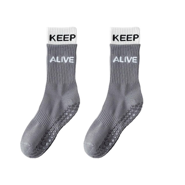CAIROYAR Calcetines de yoga antideslizantes de secado rápido con amortiguación para pilates y ballet. Buenos calcetines.