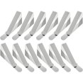 thumbnail image 1 of Clips para mantel de acero inoxidable, clips triangulares, clips para mesa, boca grande, juego de 12 clips de fijación ajustables, 1 of 4