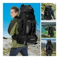 thumbnail image 3 of 90L Waterproof Hiking Camping Backpack Trekking Bag Rucksack Large Capacity Travel Outdoor Sports Bags Camping Equipment Men, 3 of 6