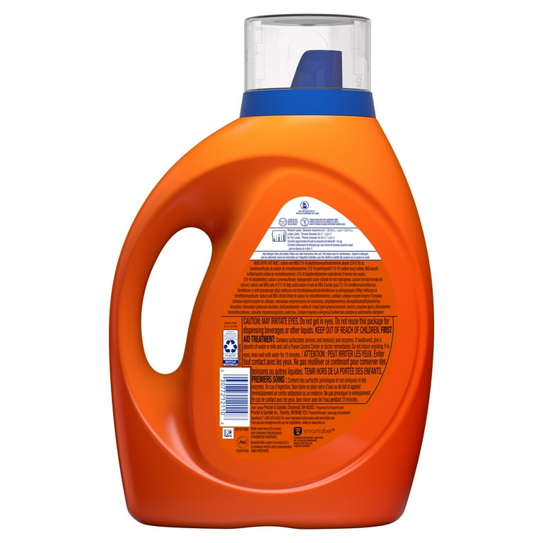 Tide HE Original Liquid Laundry Detergent, 84 fl oz, 64 Tide HE Original Liquid Laundry Detergent, 84 fl oz, 64