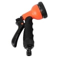 thumbnail image 2 of High Pressure Garden Hose Nozzle with 8 Spray Patterns and Comfortable Rubber Grip for Watering Lawn and Garden, 2 of 5