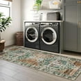 thumbnail image 2 of Hasoo 2' x 6' Runner Rugs for Hallways Non Slip Kitchen Rug Enteryway Indoor Mats, Rust, 2 of 6