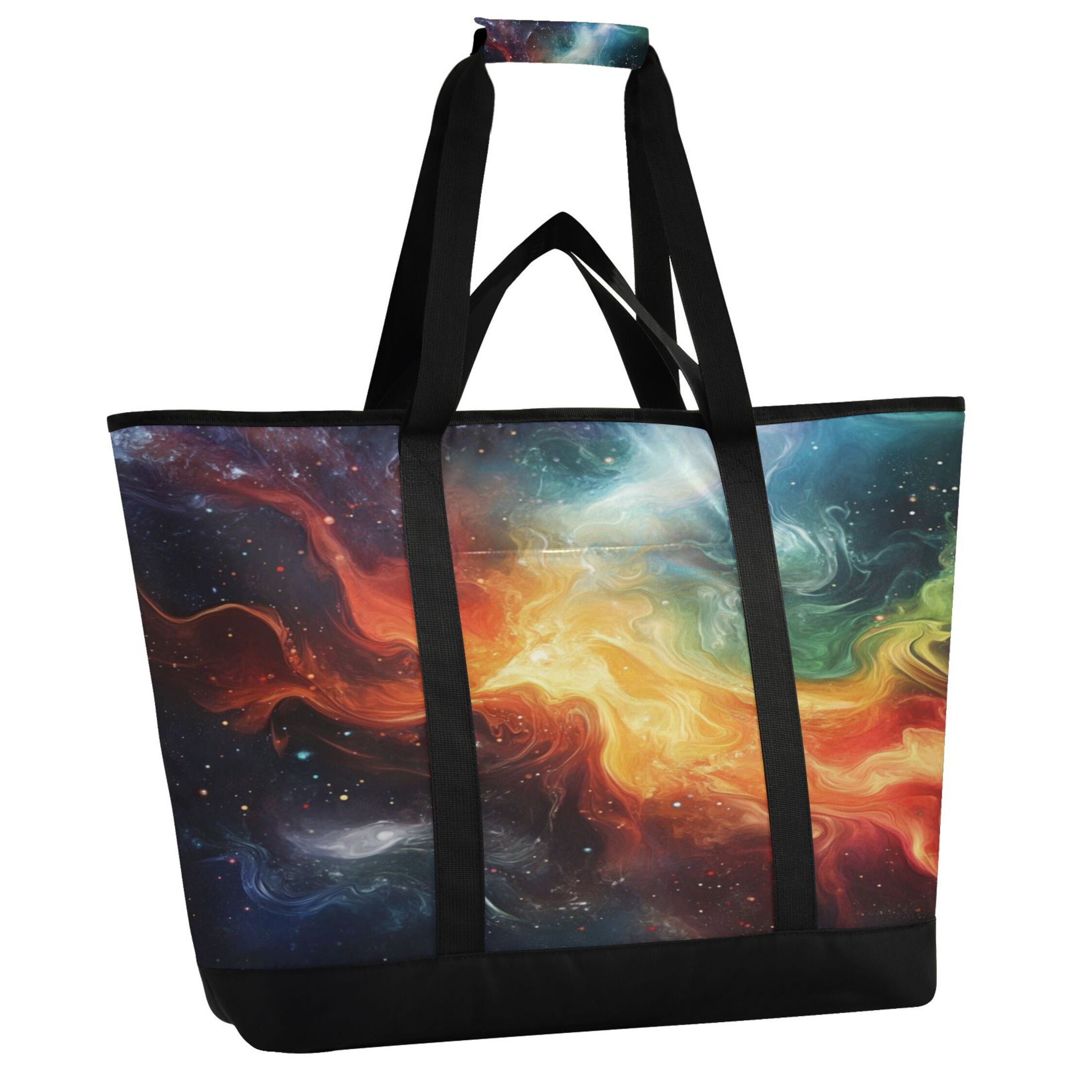 Large Hand-held Ice Pack Picnic Bag Insulation and Refrigeration Suitable for Shopping Picnics and Camping Color Universe