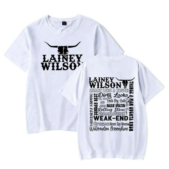 T-shirt Lainey Wilson Bell Bottom Country merch Musique Country Cœur comme un Camion Manches Courtes T-Shirt Haut Hommes/femmes