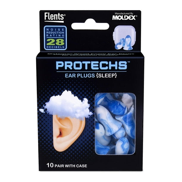 Sleep Ear Plugs Flents Protechs Sleep Ear Plugs (10 Pair)