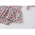 thumbnail image 6 of Fesfesfes Newborn Infant Onesie Baby Girls Ruffles Romper Dress Bodysuit Hairband Clothes, 6 of 9