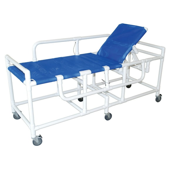 MJM International Sling gurney with five position elevating headrest, 450 lbs weight capacity