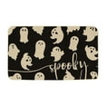 thumbnail image 2 of CASAFUN Halloween Rugs Bedside Carpet Cute Horror Ghost Spooky Skeleton Door Mat,Dirt Resistants Entrance Floor Mat Welcome Mat,Non Slip Halloween Decor for Hallway Bedroom Bathroom Living Room, 2 of 7