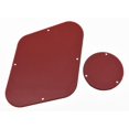 thumbnail image 4 of KAISH Red 3 Ply LP Rear Control Plate Switch Plate Cavity Cover For Epi Les Paul, 4 of 4
