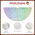 thumbnail image 3 of Fotbe Beautiful Glitter Pattern Christmas Tree Skirt, Tree Skirts Plush Christmas Decorations, Christmas Tree Skirts Xmas Decorations Holiday Party Decor-48", 3 of 6