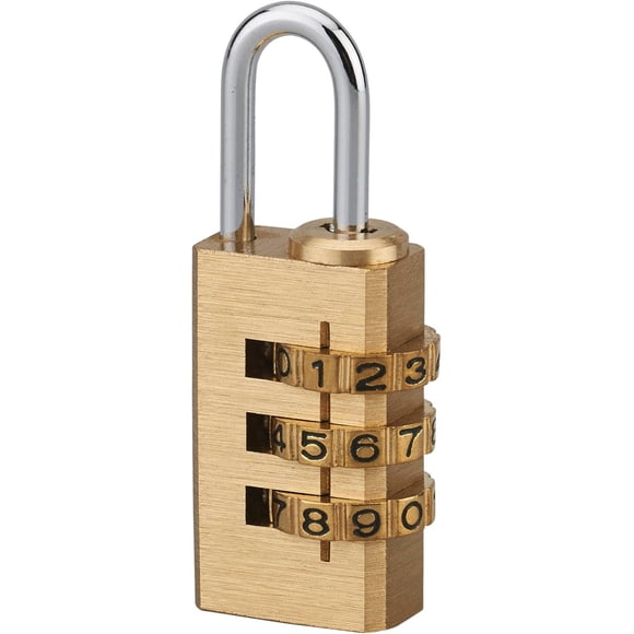 EcoNesxp Tool boxes and travel bags provide security One-piece brass lock combination padlock for your locker