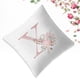 thumbnail image 5 of Funda de almohada, funda de cojín con letras del alfabeto inglés, funda de cojín para la cintura, funda de cojín diseñada para profesionales, 5 of 7