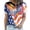 Navy womens tops summer, variant on USSUMA Womens Summer Tops and Blouses Trendy Crewneck Star Stripes USA Patriotic T-Shirts for Women Dressy Casual Short Sleeve 4th of July Independence Day Shirt Tunics Plus Beach