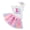 11Pink11, variant on Girl's Outfit Sets Easter Fly Sleeve Ruffles Coat And Cartoon Prints Pants Headbands 3 Piece Outfits Club Party Soft Breathable Clothes Sets