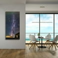 thumbnail image 4 of Epic Art 'Milky Way Magic' by Darren White, Acrylic Glass Wall Art, 24"x48", 4 of 8