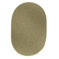 thumbnail image 1 of Rhody Rug S111R024X096 Solid 2x8 Wool Rug Moss Green, 1 of 1
