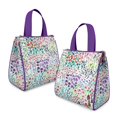 thumbnail image 2 of Pioneer Flower Floral Print Pattern Insulated Lunch Bag for Women & Adults,Large Portable Soft Cooler Lunch Bag,Thermal Food Storage Tote with Pearl Cotton,8.66L,8.75x5.75x9.5 Inch, 2 of 6