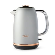 Oster 1.7 Liter Electric Kettle, Metropolitan Collection with Rose Gold Accents