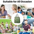 thumbnail image 5 of Bolsa de almuerzo para mujeres, hombres y niños, lonchera aislada simple, loncheras reutilizables, 5 of 5
