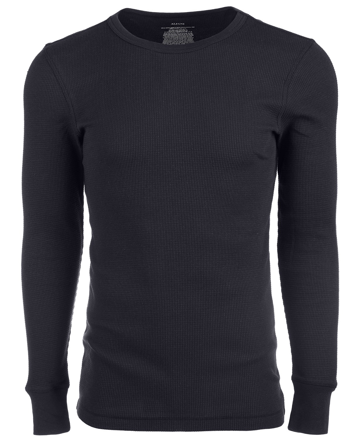 Mens Underwear Long Sleeve Crewneck Knit Thermal 21 XL