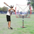 thumbnail image 6 of Baseball Batting Tee for Kids Back to School Stuff, Portable Softball Baseball Tees for Hitting, Extral Height Adjustable Angel, Easy to Assemble, Intensive Support Frame, Batting Training Practice, 6 of 8