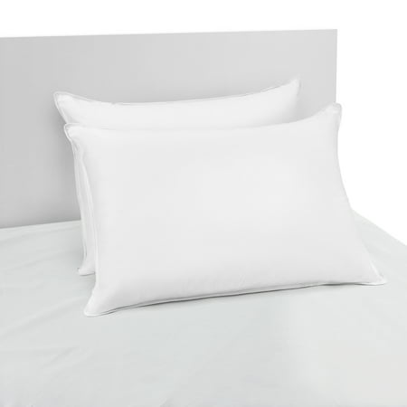 Mainstays 100% Microfiber Pillow Twin Pack in 20" x 26"