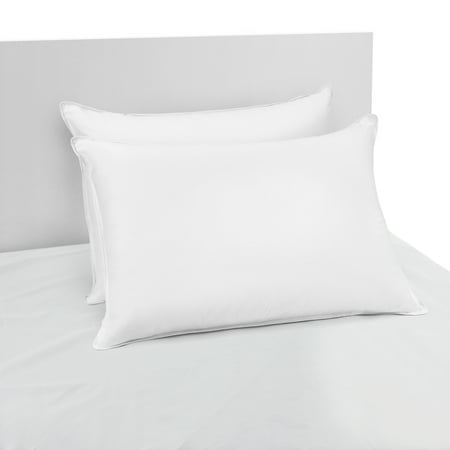 Mainstays 100% Microfiber Pillow Twin Pack in 20" x 26"