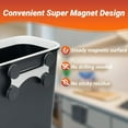thumbnail image 3 of AINUO 2.1 Gallon Magnetic Garbage Can, BBQ Grill Utensils Organizer Holder, Wall-Mounted Hanging Trash Bin for Kitchen, Cabinet, Door, Bedroom, Bathroom & Camping, 3 of 7