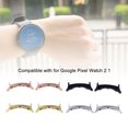 thumbnail image 3 of Band 8 Pcs Watch Band Connector Black Gold Rose Gold Silver Alloy Strap Connection Adapter For   Watch 2 1, 3 of 8