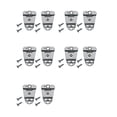 thumbnail image 1 of 10 Piezas Soportes de MicróFono de Mano Altavoz Clip para Colgar para CB CM300 GTX800 HLN9073 GM360 Radio, 1 of 5