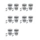 thumbnail image 1 of 10 Piezas Soportes de MicróFono de Mano Altavoz Clip para Colgar para CB CM300 GTX800 HLN9073 GM360 Radio, 1 of 5