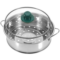 UPOUART Stainless Steel Kitchen Steamer Basket in with Fast Drainage and Even Heat Distribution