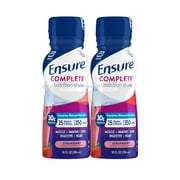 (2 pack) Ensure COMPLETE Nutrition Shake, 30g Protein, Strawberry, 10 fl oz—16 Pack