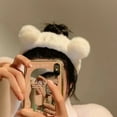 thumbnail image 3 of Cute Non-slip Hair Accessories Bear Ear Cartoon Headband Plush Hair Bands Hair Hoop KHAKI, 3 of 8