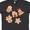 thumbnail image 4 of Inktastic Christmas Gingerbread Cookies T-Shirt, 4 of 5