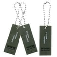 thumbnail image 3 of Miangastore 3 Pcs Sifflets d'Urgence Sécurité Survie avec Chaîne Perlée Sifflet d'Urgence Fort pour Randonnée en Plein Air Bateau Camping Sauvetage Signal Lifeguard Sifflet, 3 of 9