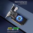 thumbnail image 5 of JINGSHA GT730 Graphics Card 4GB/DDR3/128bit Memory 700MHz Core Frequency Compatible with VGA+DVI+HDMI Ports for Office Game, 5 of 5