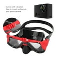 thumbnail image 3 of Lunettes de Natation avec Support, Verre Trempé Anti-Buée Transparent, Équipé pour Adultes Natation et Plongée, Étui de Rangement Inclus, 3 of 8