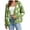 Green, variant on Auburet Women's Floral Print Cardigan Long Sleeve Open Front Button Down V-Neck Knitted Sweaters