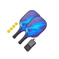 thumbnail image 2 of pitrice Pickleball Paddles 4 Balls Lightweight Pickleball Rackets for Men Women Kids Style M Style R, 2 of 6