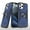 Blue, variant on For Apple iPhone SE 3 (2022) SE/8/7 Armor Hybrid with Ring Holder Kickstand Shockproof 2in1 TPU + PC Rugged Dual Layer Cover ,Xpm Phone Case [ Blue ]