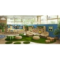 thumbnail image 4 of Home Floor Decorative Polyethylene Greenspace 6' X 9' Jellybean Area Rug - Green, 4 of 8