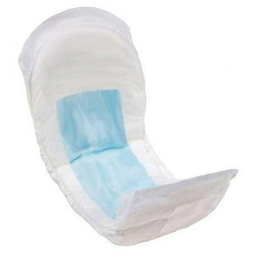 Sure Care Bladder Control Pad 10-3/4 Inch Length Moderate Absorbency Polymer One Size Fits Most Unisex Disposable, 1110B - Pack of 20