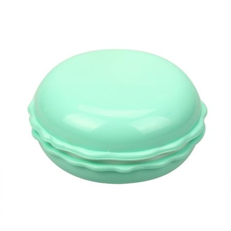 Contact Lens Travel Kit Case Pocket Size Storage Holder Soaking Container Blue