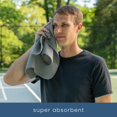 thumbnail image 2 of S&T Inc. Toallas De Microfibra Para Gimnasio, Toalla De Yoga Para El Hogar Y Bolsa De Gimnasio, 16 Pulgadas X 27 Pulgadas, Paquete De 3, 2 of 5