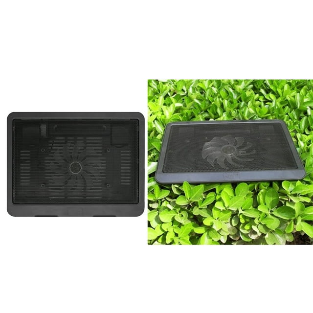 ziyahihome Ultra Thin Laptop Cooling Pad Adjustable Stand Notebook Cooler Notebook Ventilation Fan USB Computer Bracket Cooler Laptop Cooling Pad