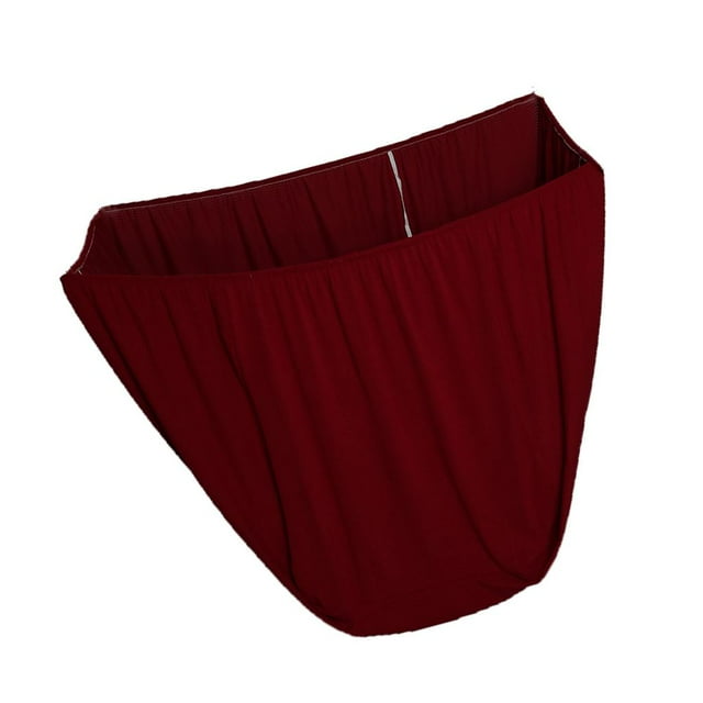 Funda de Sofá Elástica Soledad para 1 Asiento Vino rojo