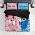 thumbnail image 2 of His Side Her Side - Juego de cama personalizado para ratón, 2 of 5