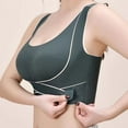 thumbnail image 5 of EFINNY Womens Sports Bra Seamless and Front Cross Straps Design Shockproof Sports Underwear, 5 of 6